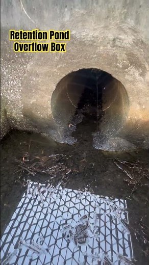 Retention Pond Overflow Boxes - Storm Water Drainage - Education