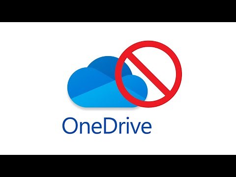 Disable OneDrive and Remove Automatic Startup with Windows