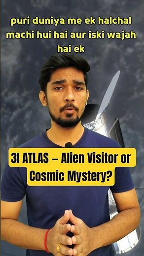 Mysterious Object 3I Atlas: Alien Ship or Cosmic Visitor??👽🚀 #shorts