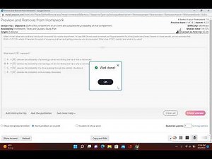 Probability for Complementary Events