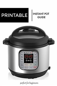 Printable Instant Pot Guide - 365 Days of Slow Cooking and Pressure Cooking