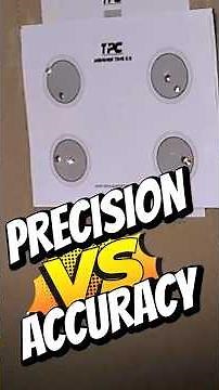 ⚡ Accuracy vs Precision in Shooting | What’s the Real Difference❓