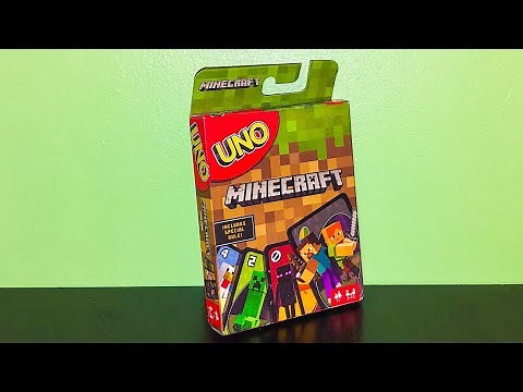 UNO Minecraft Unboxing