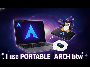 How To Install Arch Linux On An External SSD or A USB Drive | Dual Boot Arch Linux + Windows 11