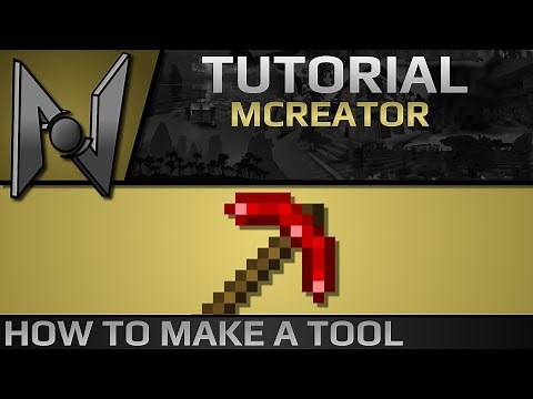 MCreator Tutorial: How to make tools | 1.8.1