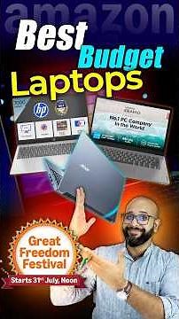 Best budget laptops on Amazon Great Freedom Festival sale #sale #amazon #laptop #deals