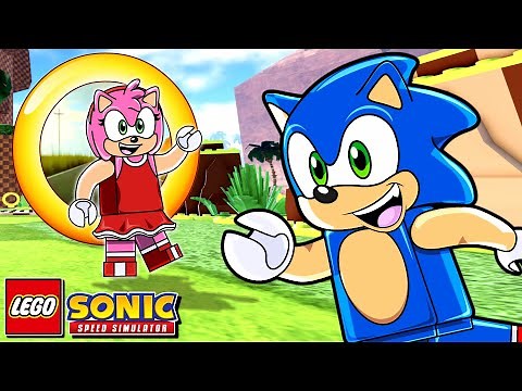 LEGO AMY in Sonic Speed Simulator ROBLOX
