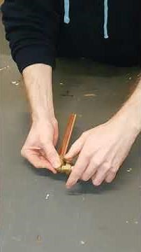 How to Connect Copper Pipe Using a Compression fitting