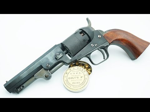 19世紀の管打式小型リボルバー！CAW製モデルガン コルト M1849ポケット！Colt model 1849 Pocket