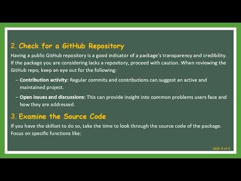 Ensuring Safety When Installing PIP Packages