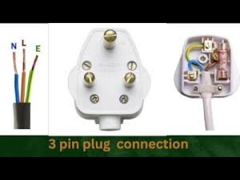3 Pin Plug Connection | Easy Wiring Step by Step | Electrical DIY