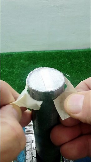 Remember this simple trick! Make a gasket from an old steel pipe #shorts