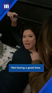 Not the tight spot I’d want to be in! | Daily Mail Video