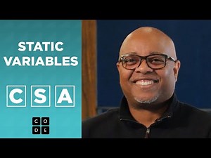 CSA: Static Variables