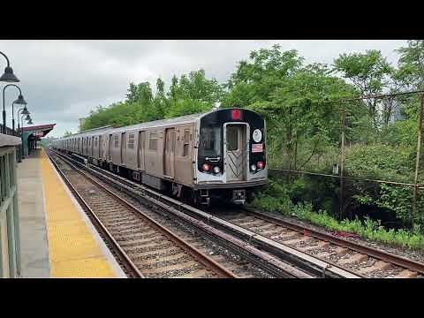 MTA NYC Subway Kawasaki R143 L Trains @ New Lots Avenue (6/2/22)