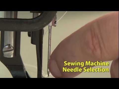 How to Select a Sewing Machine Needle Type