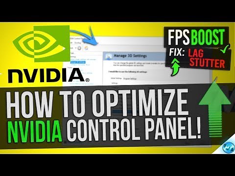 🔧 How to Optimize Nvidia Control Panel For GAMING & Performance The Ultimate GUIDE