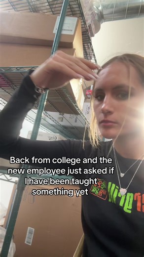 Yk what. #foryoupage #work #collegestudents #trending | The New Employee
