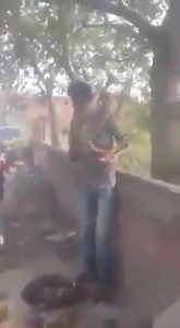 Snake Charmer Strangled By Python During Live Show in india