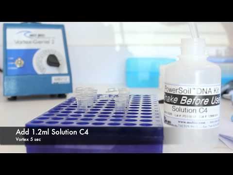 PowerSoil DNA Isolation Kit Visual Protocol