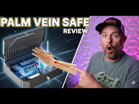 World’s 1st Palm Vein Gun Safe — Unlocks in 0 09s! Link in Description 👇