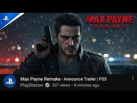 Max Payne Remake (2025) - First Trailer | Remedy | PS5