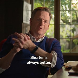 When it comes to writing, less is more. 💡 Michael Lewis | MasterClass