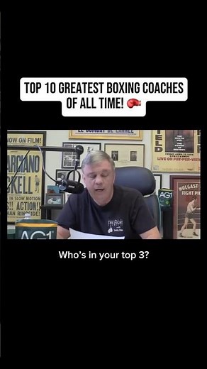 Top 10 Greatest Boxing Coaches of All Time! 🥊