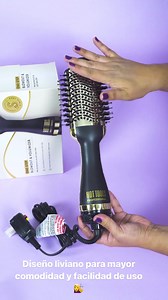 ¿Quieres verte siempre como recién salida de un salón de belleza? 💇🏼‍♀️ 🙋🏻‍♀️Tenemos disponible nuestro cepillo alisador Hot Tools! One Step Blowout 24K Gold Hot Tools 😍 🤩Te deja tu cabello seco, alisado y peinado a la vez dejando un look sofisticado y versátil, lo mejor es que conseguirás el look que buscan en 10 minutos; este cepillo ayuda a eliminar el frizz y revivir la vitalidad de la fibra capilar😱🔝 Entra a cromantic.com y encuentralo en la sección cepillos eléctricos 🛒🔝 | Croman
