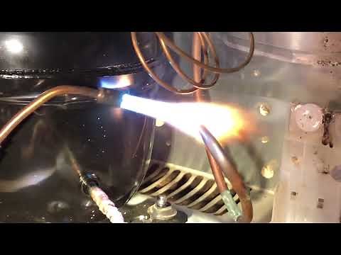 LG Refrigerator compressor replacement