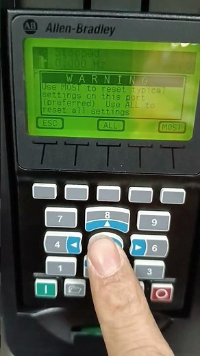 Powerflex 753 reset default