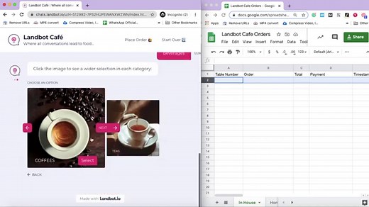 Restaurant Chatbot: No-Code Tutorial | Landbot