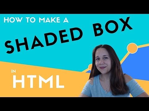 How to Make a Shaded Box Around Text in HTML