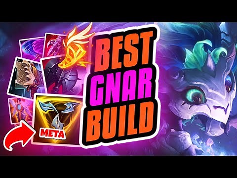 THE BEST GNAR BUILD FOR PATCH 13.21!!! Season 13 Gnar Item & Rune Guide (League of Legends)