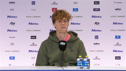 PRESS CONFERENCE; J. Sinner; Atp Final Day 5