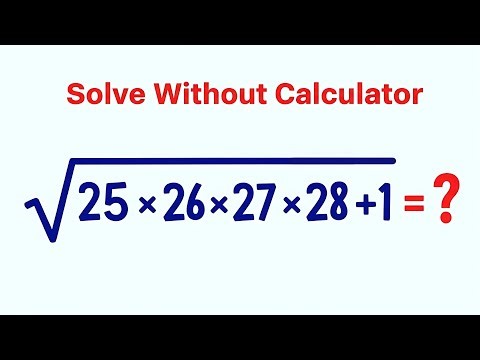 Brilliant Trick to Solve Square Roots without Calculator