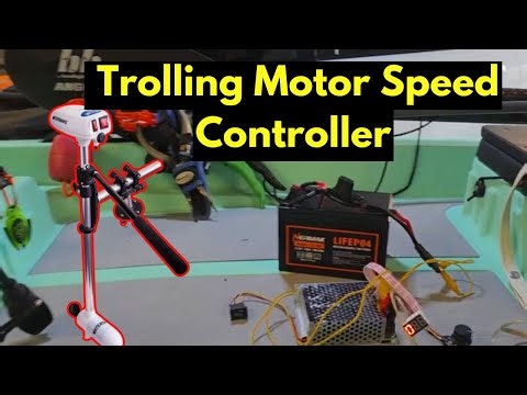 Budget Kayak Trolling Motor install PWM Speed Controller
