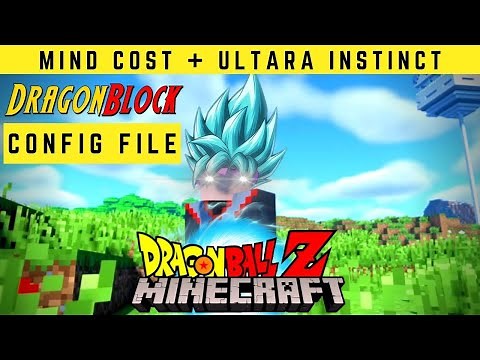 Updated - Dragon Block C How To Change Config File - Minecraft
