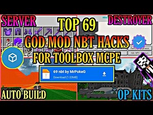 TOP 69 *OP* NBT Editor Mods | Toolbox For Minecraft NBT | Minecraft Pocket Edition