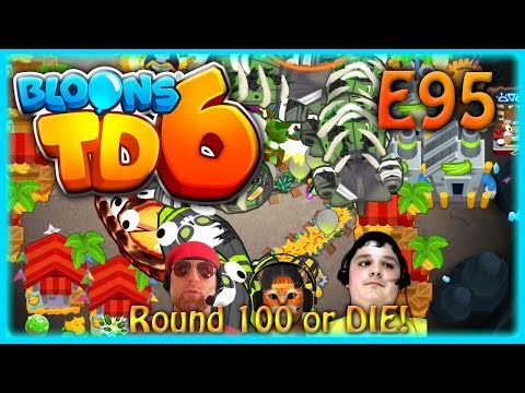 BTD6: Can We Survive the UNDERGROUND to Round 100? BTD6 Co-Op Chaos with Frenchy, Jay & Milo!