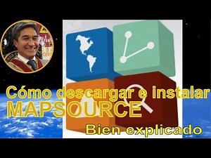 Cómo descargar e instalar el MAPSOURCE (problema de instalación resuelto) 2017