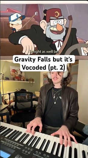 Gravity Falls but it’s Vocoded (pt. 2) #gravityfalls #grunclestand #vocoder #piano