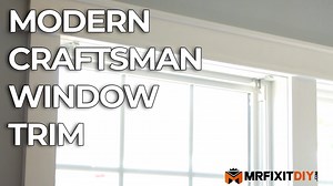 25 reactions | If you've ever wanted to change up the look of the windows in your home, today I'll show you how to do it by building out your own DIY modern craftsman style window casing. | MR. FIX IT | Facebook