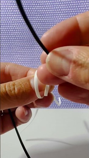 How to start the box stitch for lanyard boondoggle Scoubidou gimp craft keychains