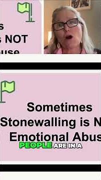 Stonewalling is Emotional Abuse (But Not Always) Therapist explains
