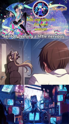 Sento's feeling a little nervous 😅 || #anime #animeedit