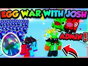 *EGG WARS* ALPHAGG vs. JOSH ‪@BuildIntoGames‬ in PET SIMULATOR X (Roblox)