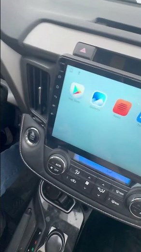 Toyota Rav4 2018 CarPlay screen #automobile