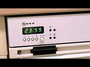 Neff Oven Clock Midnight Time