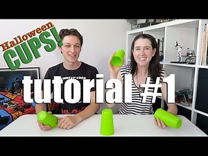 Halloween Cups Tutorial #1